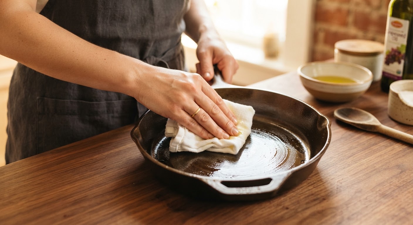 How to Season Cast Iron in 20 Minutes
