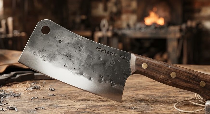 Butcher's Cleaver — 7" — detail view